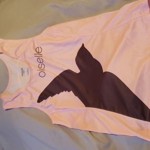 Oiselle pink singlet